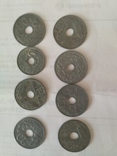 lotde 8  pieces   bleu  8 en tout   avant guerre