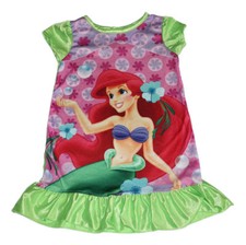 SPLENDIDE ROBE CHEMISE DE NUIT PRINCESSE ARIEL 5-6 ans LA PETITE SIRENE DISNEY