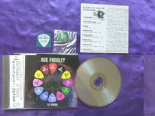 Ace Frehley 12 picks CD Japon avec OBI Livrets et guitar pick médiator 1998