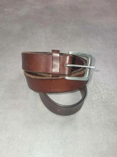 Ceinture vintage marron 100 - ceinture, 100%