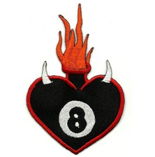 Patch Coeur sacré Eight Ball