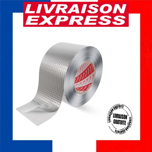 Ruban adhésif aluminium 50m - aluminium, x