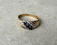 Bague en or massif 18 carats -