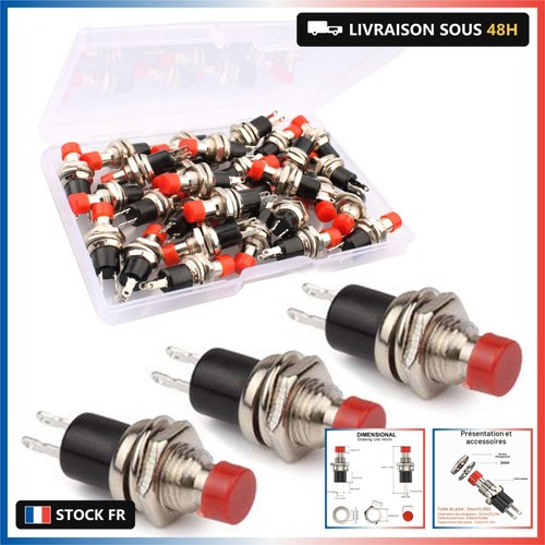 Runcci yun 30pcs 7mm - 7mm, spst