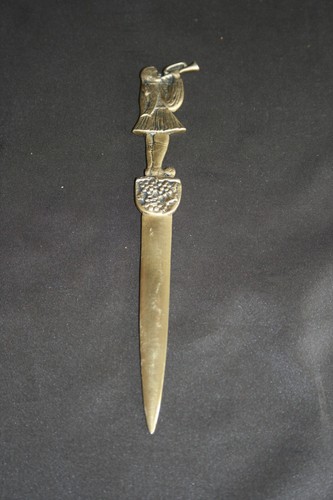 Coupe papier ancien - en, bronze