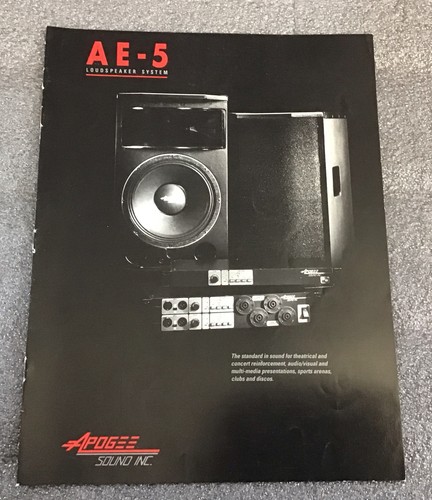 Apogee sound inc 5 - inc, ae-5