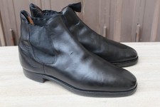 BOOTS BOTTINES JOHN LOBB MODELE CHELSEA CUIR 8 E 42 TRES BON ETAT MEN'S SHOES