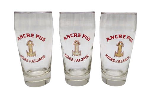Lot verres ancre pils - 3,