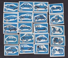 Série Ancienne étiquette  allumettes Yougoslavie BN134076 Ancienne Voiture  