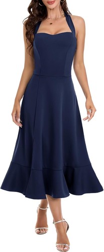 Robe cocktail élégante - robe,