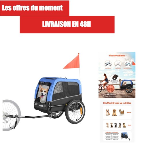 Vevor remorque vélo pour - remorque,