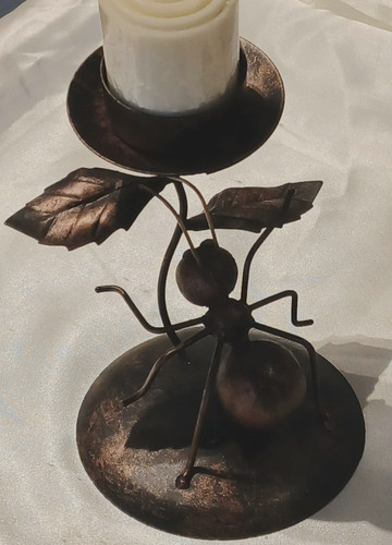 Bougeoire métal fourmi - bougeoire, 1