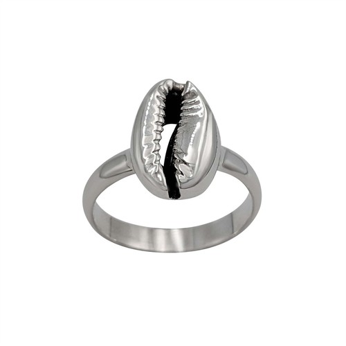 Bague bande coquillage - bague, de