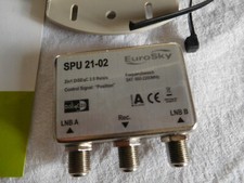 commutateur satellite DiSEqC 2.0,  Eurosky, 2 entrées/1 sortie - neuf