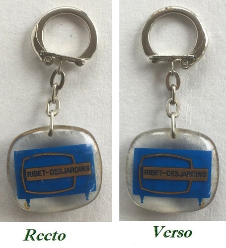 Porte clé bourbon ribet - porte-clé,