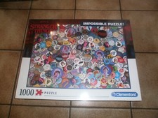 puzzle 1000 pièces Stranger Things - Impossible Puzzle - Clementoni - Neuf