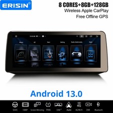 12,3" IPS Ecran Android 14 DAB+ Autoradio BMW Série 5 E60 E61 CCC GPS TPMS Navi