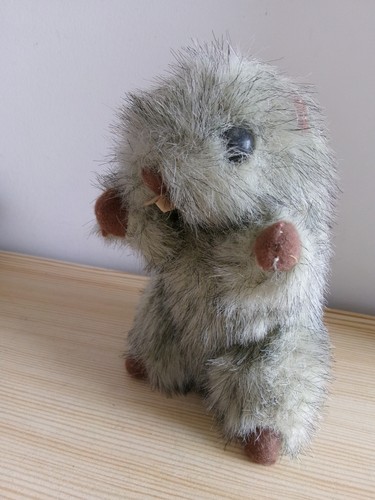 Peluche marmotte 15cm tbe - 15cm,
