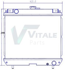RADIATEUR MOTEUR  ISEKI TG323