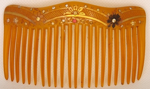 Peigne cheveux ancien - cheveux,