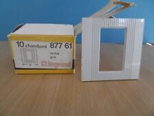 LEGRAND CHAMBORD  1 PLAQUE SIMPLE RAILUX Neuve