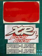 Honda XR 600 1988 plaque US