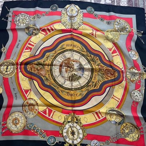 Foulard carré hermès - 90, "la
