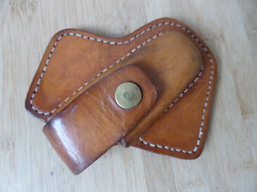 Etui artisanal cuir véritable