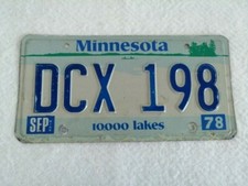 PLAQUE IMMATRICULATION AUTO US