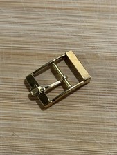 Vintage Omega Rare Buckle 14mm Yellow Gold Plated - New Old Stock