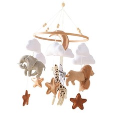 Berceau Mobile pour Crèche, Cadeaux de Vacances, Jouet Sensoriel pour Enfants,