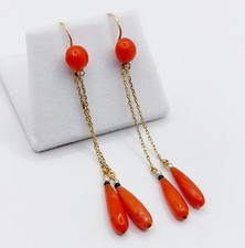 Dormeuses antique or 18k