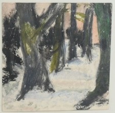 Paysage hivernal expressif |