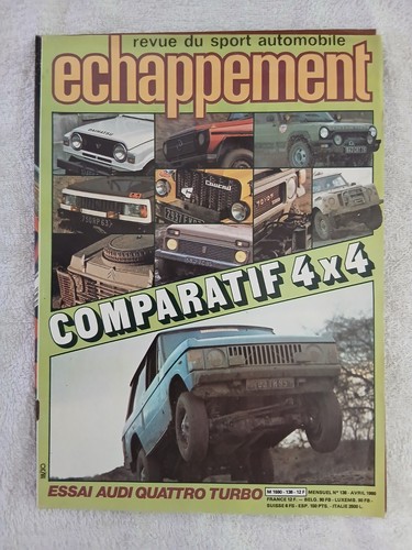 Echappement 138 1980 - n°138, 4/1980