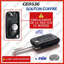Coque Cléf Peugeot 107 207