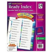 Avery 11126 READY Index