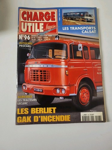 Charge utile magazine de - charge, n°96
