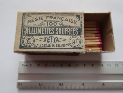 Boite allumette soufrées - boite,