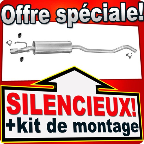 Silencieux intermédiaire pour - silencieux,