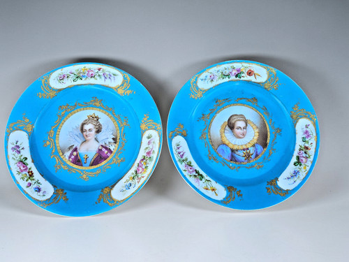 Pair antique 19thc - pair,