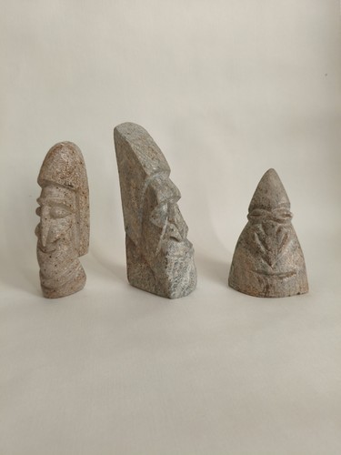Statuettes pierre buste - en,