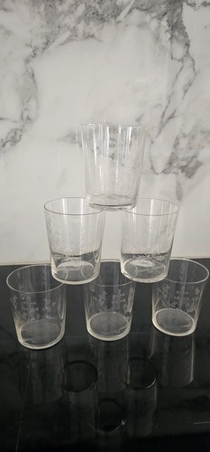 Verres gobelets anciens en - ,