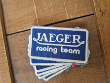 NOS Patch écusson coudre JAEGER racing team alpine porsche gordini simca rallye