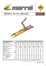 ANDRÉZIEUX -BOUTHÉON ( 42 ) MARREL AMPLIROLL THL 18 U / PROSPECTUS  100 g  2006
