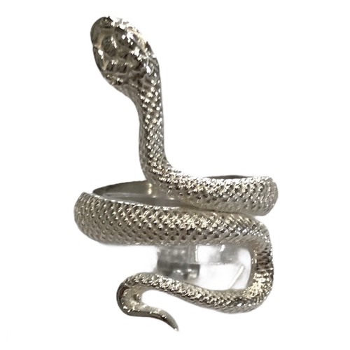 Bague serpent argent 925 - en, 925%