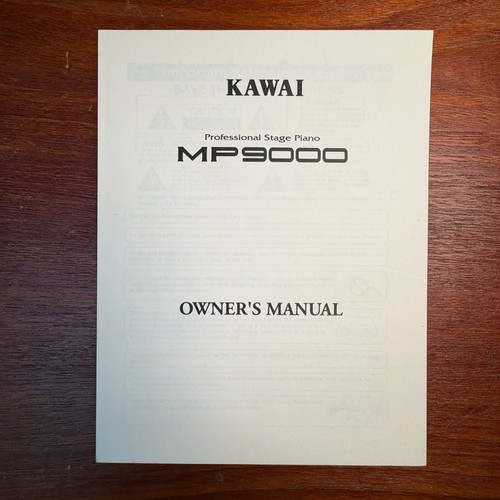Vintage kawai 9000 - kawai, mp-9000