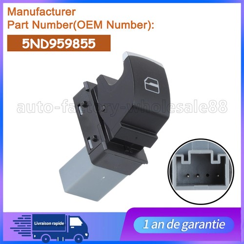 Interrupteur bouton leve vitre - leve,