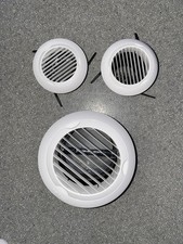 Lot De 3 Bouches VMC Auto réglable Neuves (2 De 80 Et 1 De 125) Marque ALDES