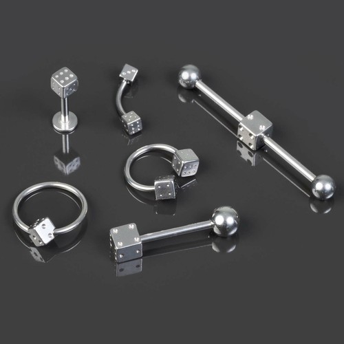 Dés piercing lèvre sourcils - piercing,