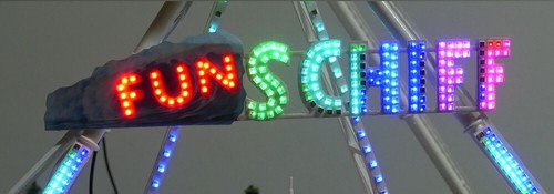 Enseigne lumineuse pixel - lumineuse,